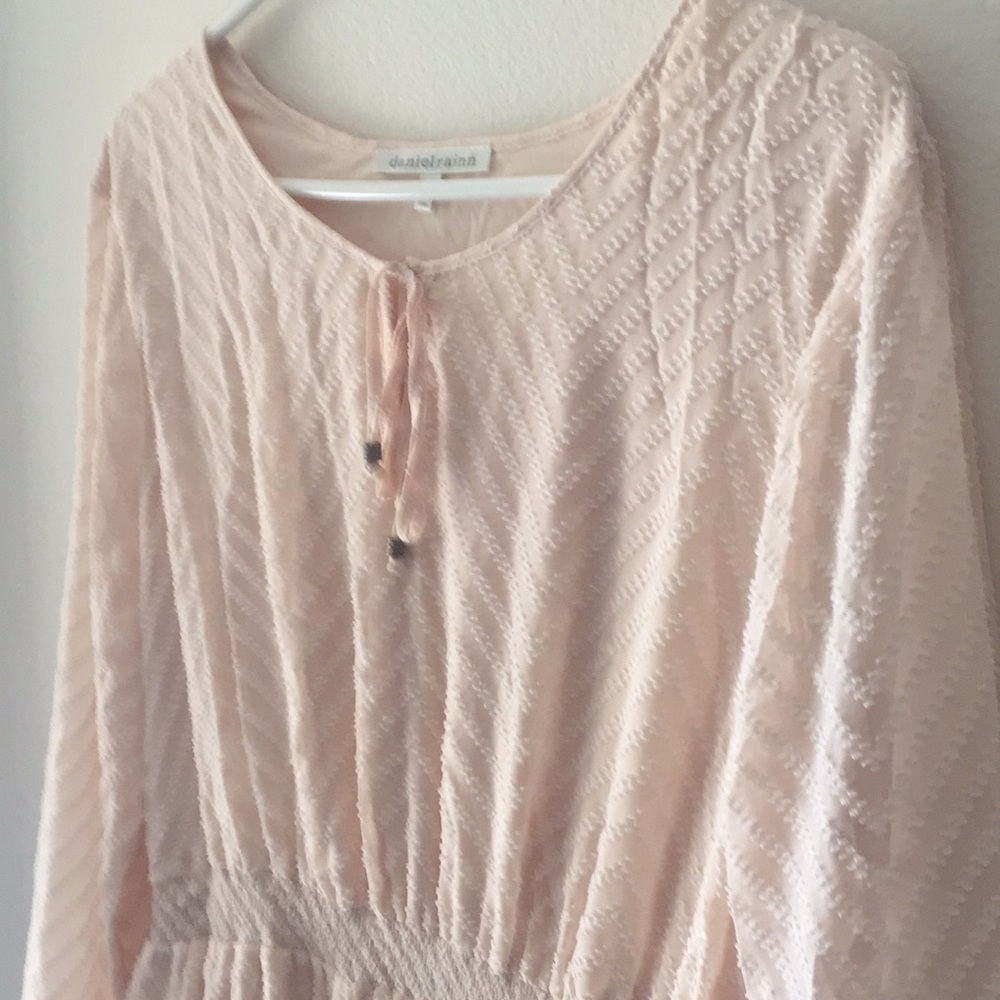 Daniel Rainn Cream Mini Dress XL